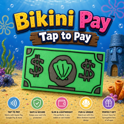 BikiniyPay™ Tap to Pay Shell Dollar